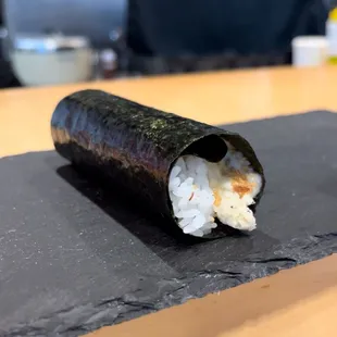 crab hand roll