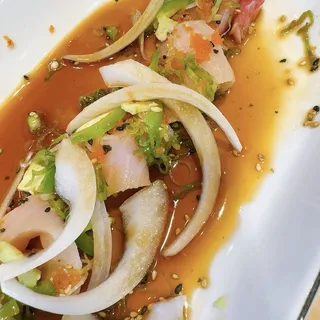 Yellowtail Carpaccio with Fresh Jalapeno