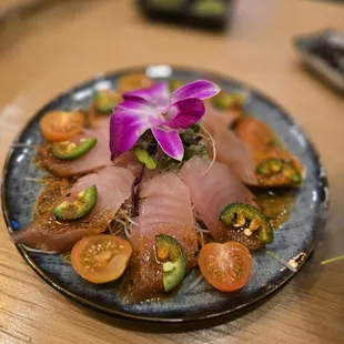 Pepper-fin, if you&apos;re a person who enjoys spice, you may request to have it spicy.