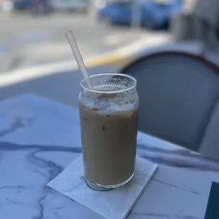 Lavender latte