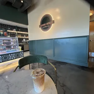 Rose latte