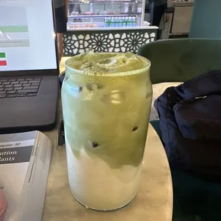Iced Matcha Latte