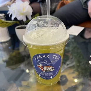 fresh sugar cane juice