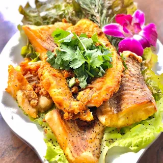 Fried Turmeric Fish
