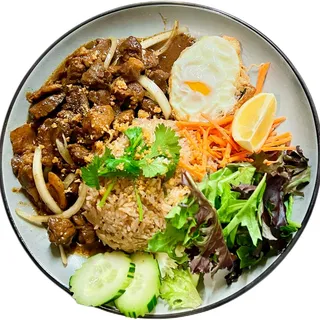 Nam Prik Fried Rice&Sweet Pork