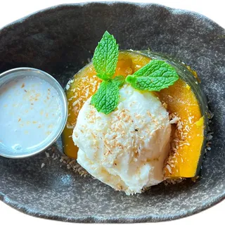 Sweet Pumpkin & Coconut Ice Cream