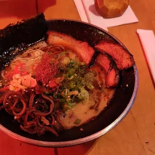 Tonkotsu ramen spicy lv 2