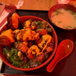 Karaage Rice Bowl