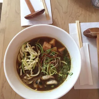 Spicy Veggie Curry Ramen
