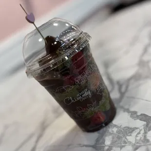 Dubai Chocolate Strawberries