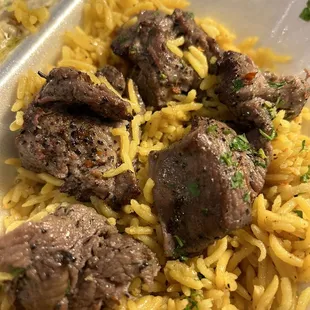 Beef Shish Kabob Plate