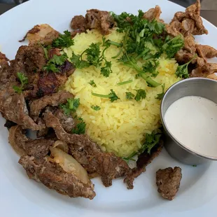 Shawarma platter
