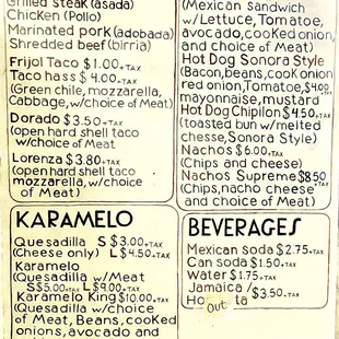 Menu 7/2023