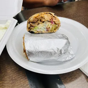 Chicken $ Lamb Wrap
