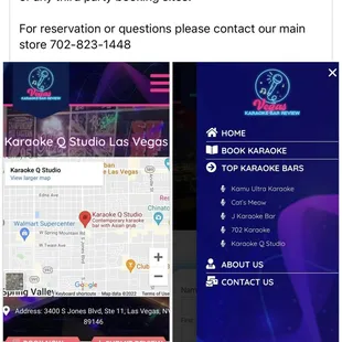 Scam website do not make reservations through this website 
Please call our store 7028231448