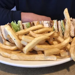 Grilled chicken club