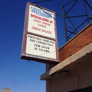 You'll miss it if you're not careful.