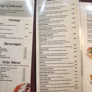 Talk about excellent custom service, I called and asked if they could put a current menu on Yelp, and they text messaged it to me!!