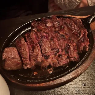 steak, food