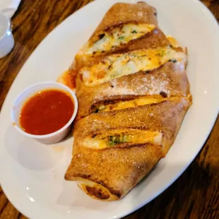 Spinach Stromboli