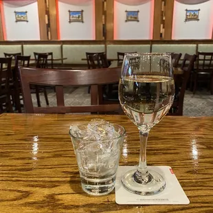 Glass of Pinot Grigio