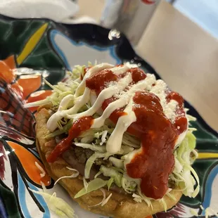 Sope de carne de res desherbada