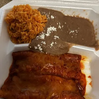 Sweet Red Enchiladas