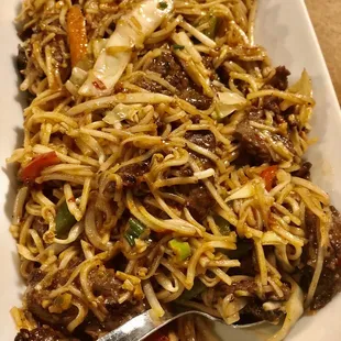 Beef N6. Schezwan Noodles