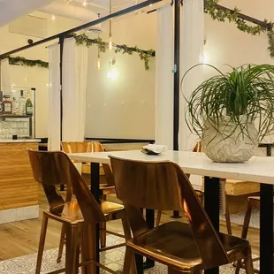 Beautiful seating inside and outside stunning