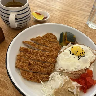 Tonkatsu plate