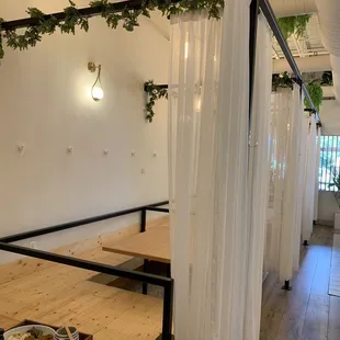 Booth --. Can be semi-private, I guess!!