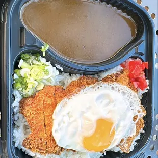 Chicken katsu curry