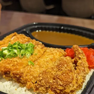 Chicken katsu curry