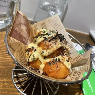 Takoyaki appetizer