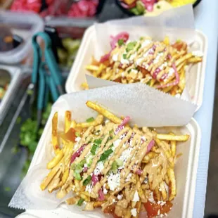 Feta Fries; Buy1Get1 FREE only on UberEats (limited time offer)