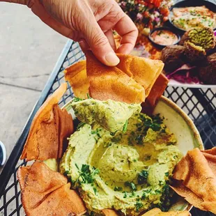 Cilantro Lime Hummus (our new best seller!)