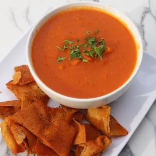 NEW roasted tomato &amp; dill soup