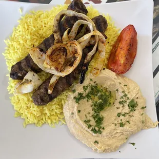 Combination Kabob Plate