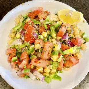 Chick pea salad