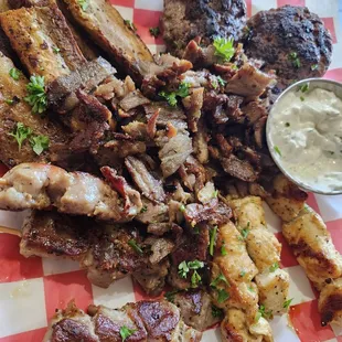 Mixed meats