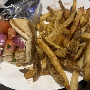 Shrimp gyro