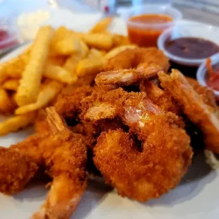Shrimp and fries