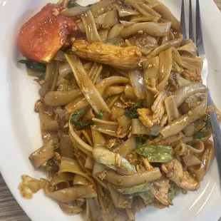 Chicken Drunken Noodles