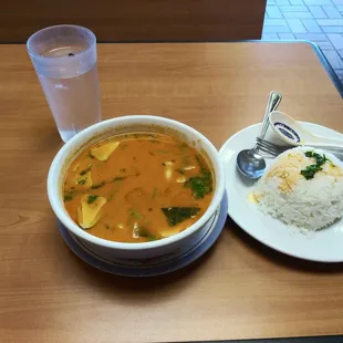 Tom Yum Chicken Soup