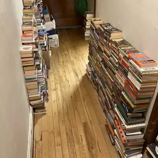 Heading to the fiction room