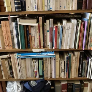 Foreign language books - some still in bags apparently!