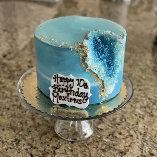 Geode Cake