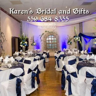 Wedding and special event Decor by Karen&apos;s Bridal and Gifts https://www.facebook.com/KarensBridalandGifts