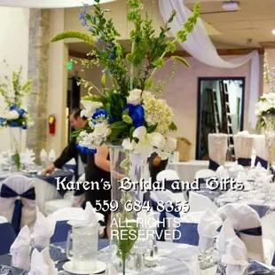 Wedding and special event Decor by Karen&apos;s Bridal and Gifts https://www.facebook.com/KarensBridalandGifts