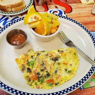 Veggie omelet